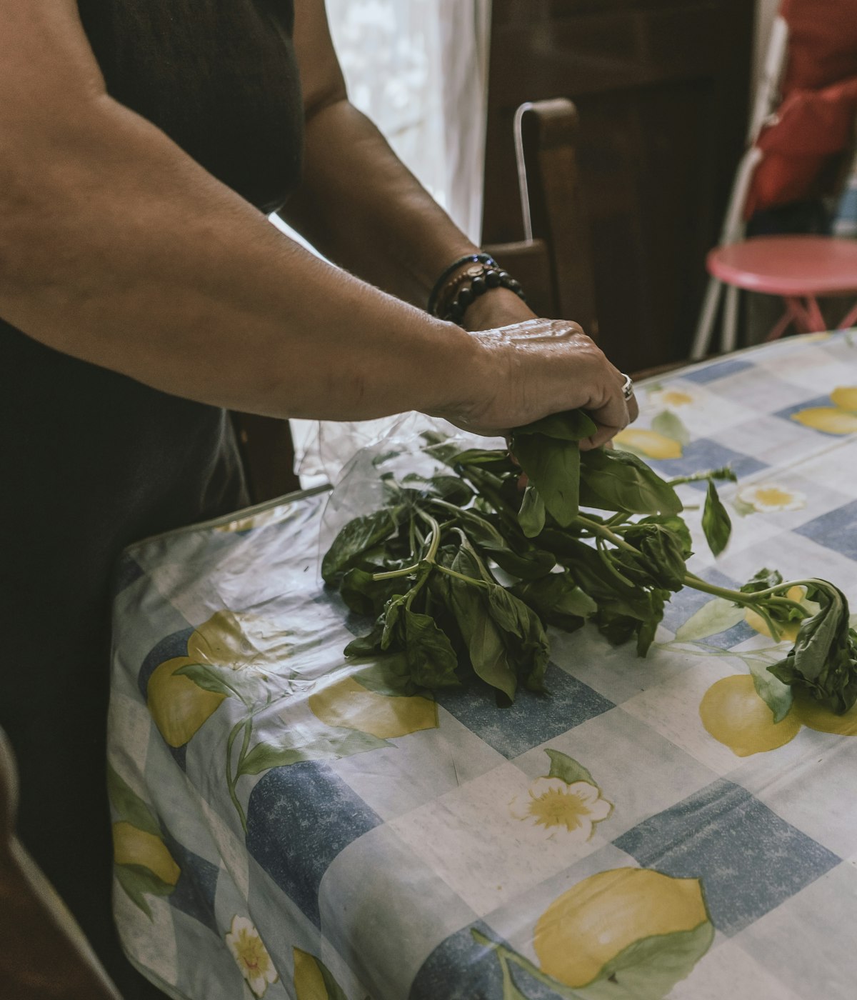 Priprava svežih sestavin